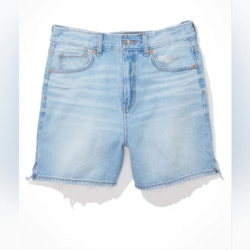 EUC American Eagle Highest Rise Baggy Jean Shorts Size 16
